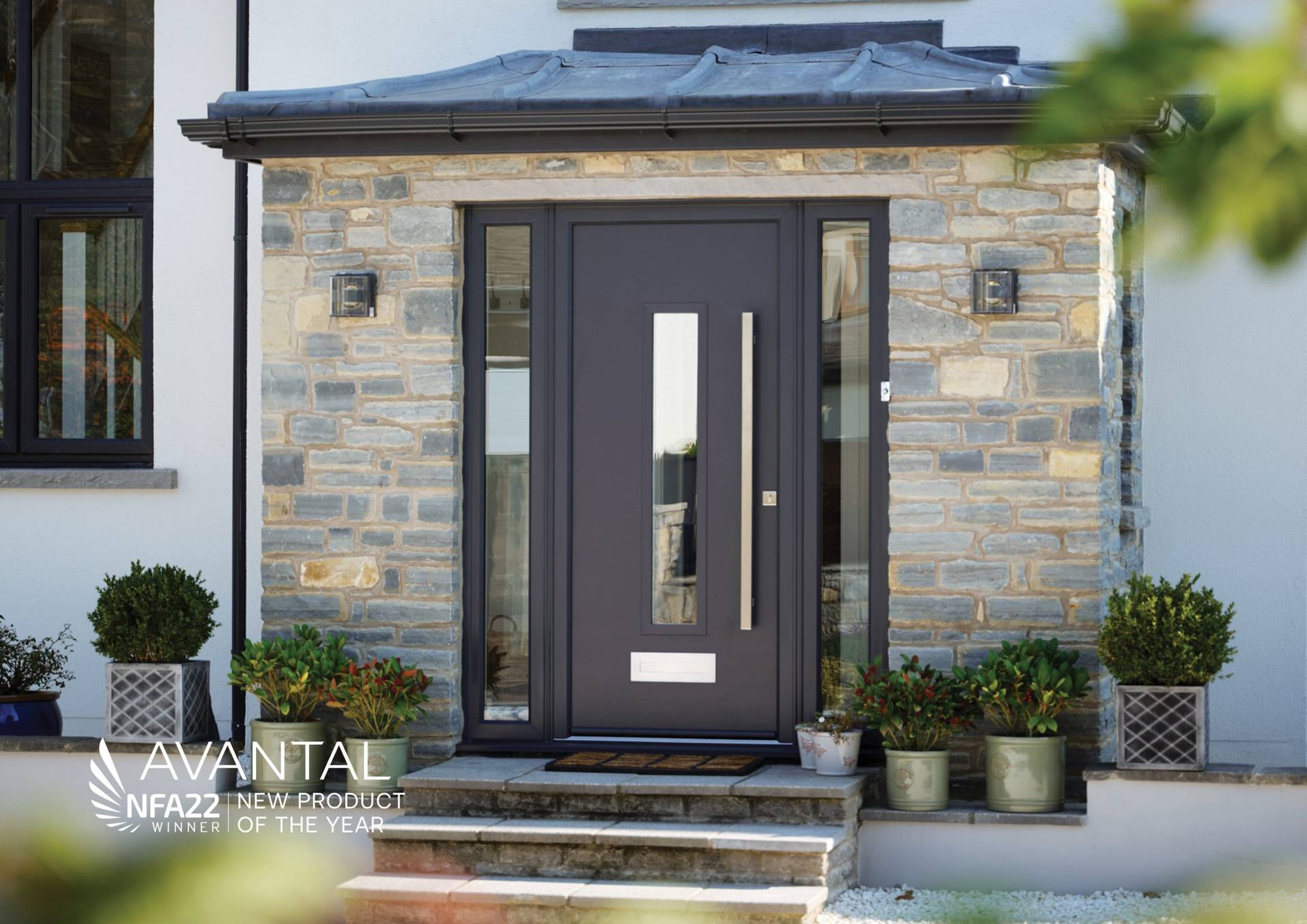 Contemporary composite door
