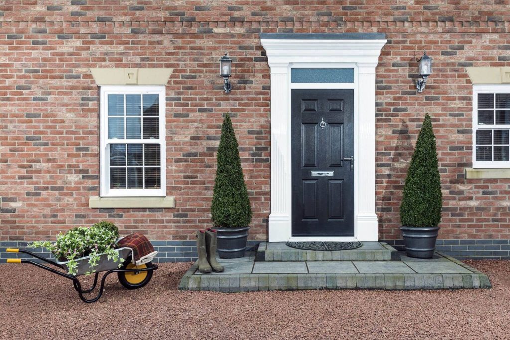 Contemporary composite door