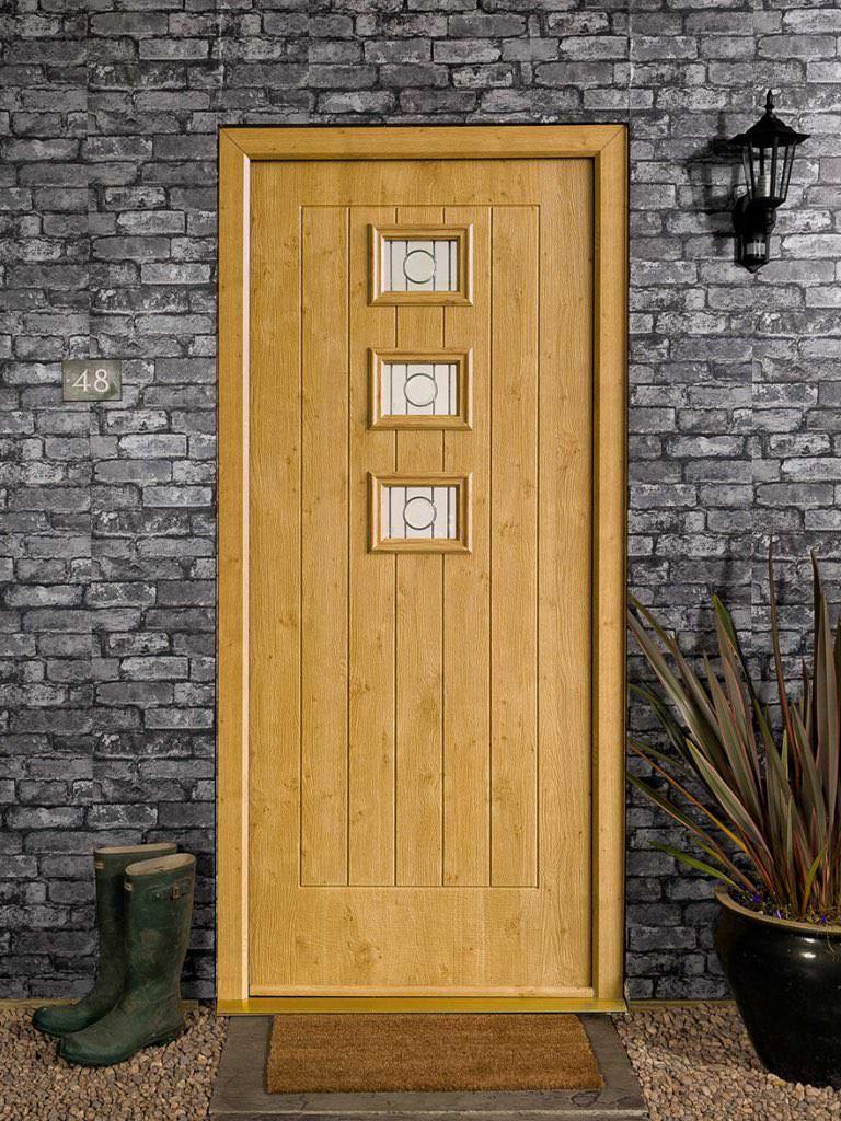 Oak Composite Door brown