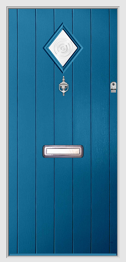 blue comp door