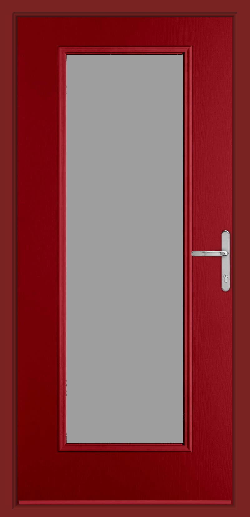 May Composite Doors Rich Red