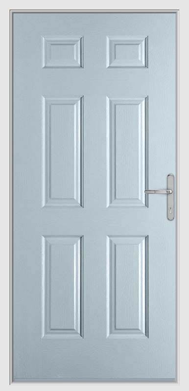 duck egg blue mckinley door