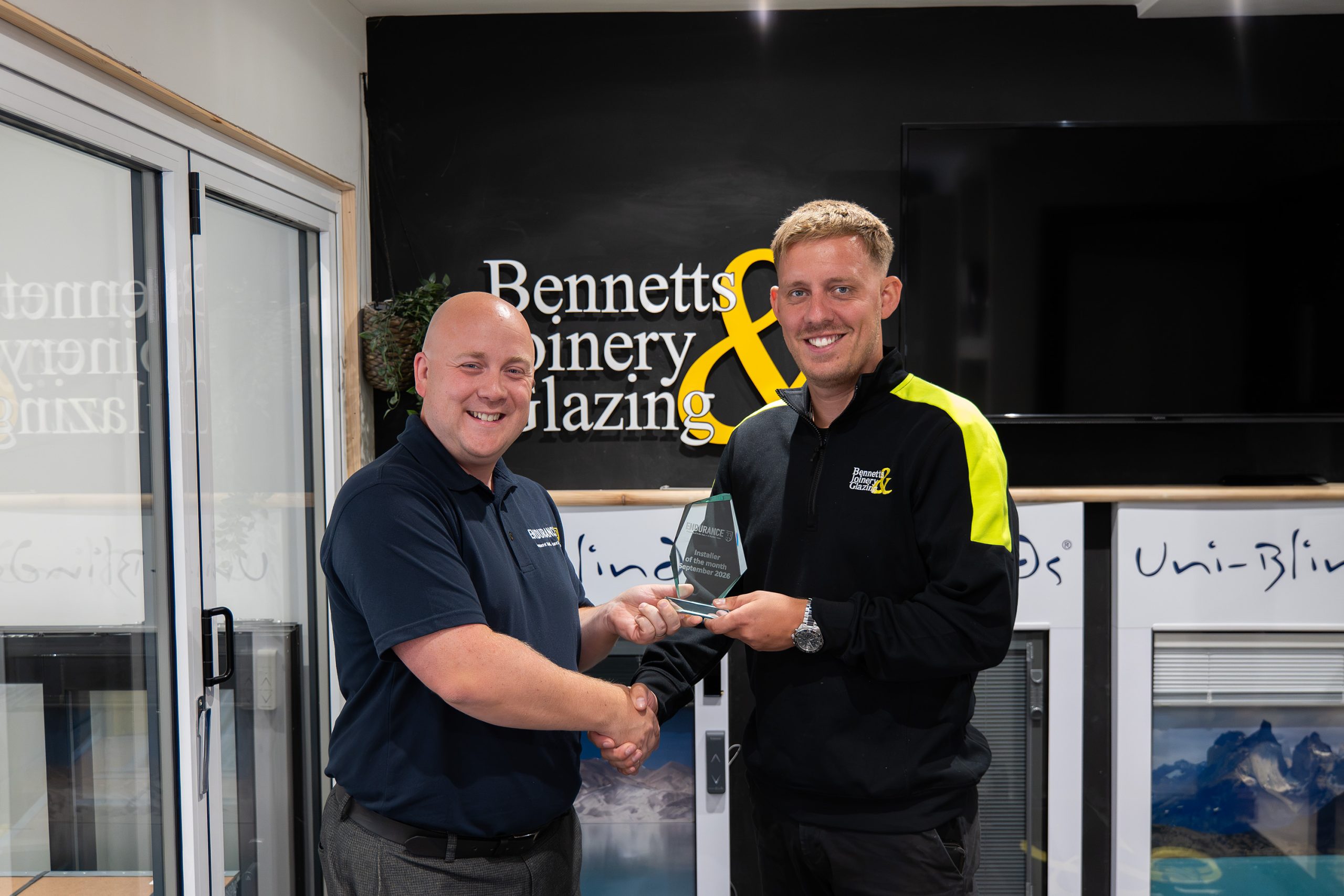 BENNETTS JOINERY & GLAZING NAMED SEPTEMBER INSTALLER OF THE MONTH