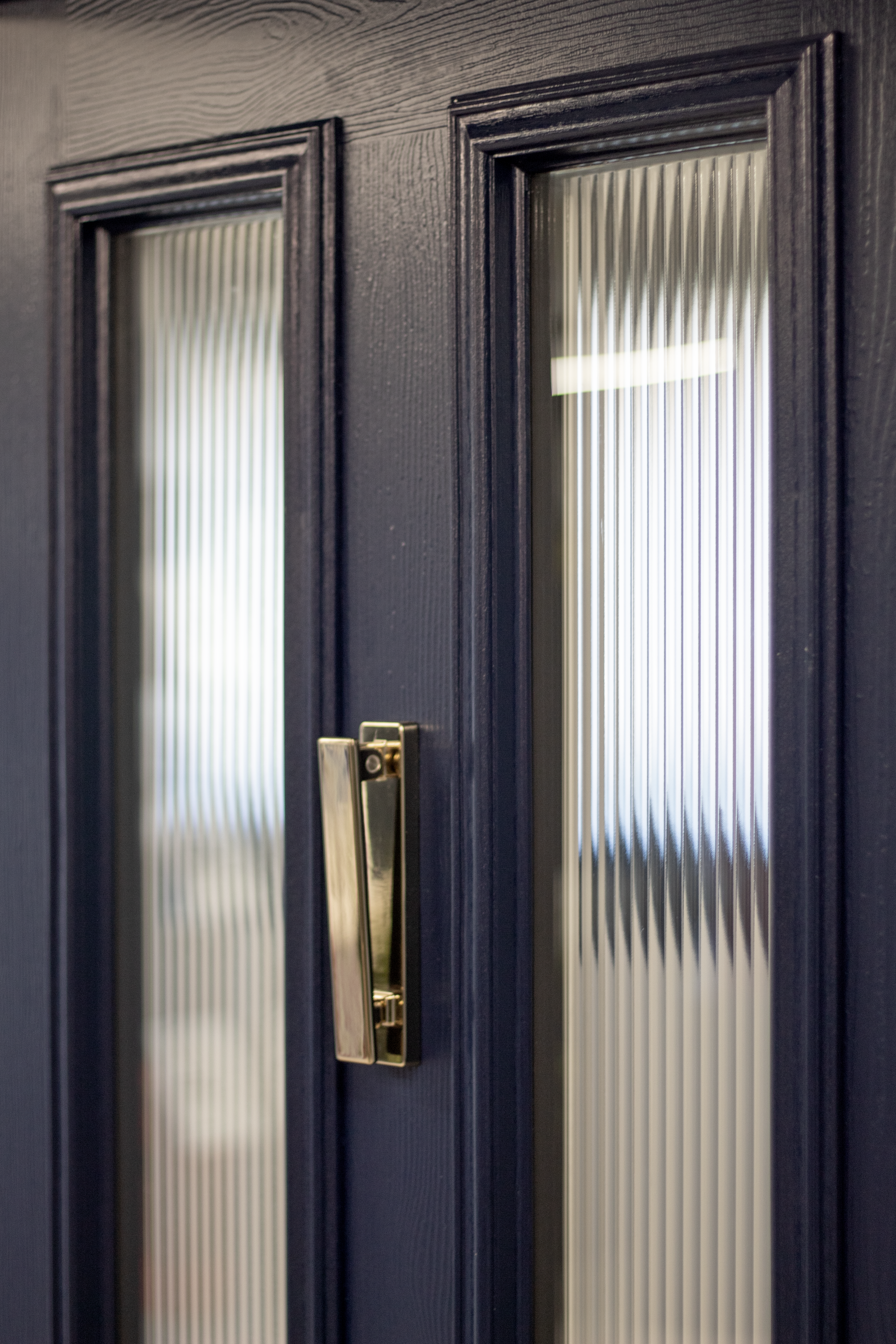 reeded glazing composite door