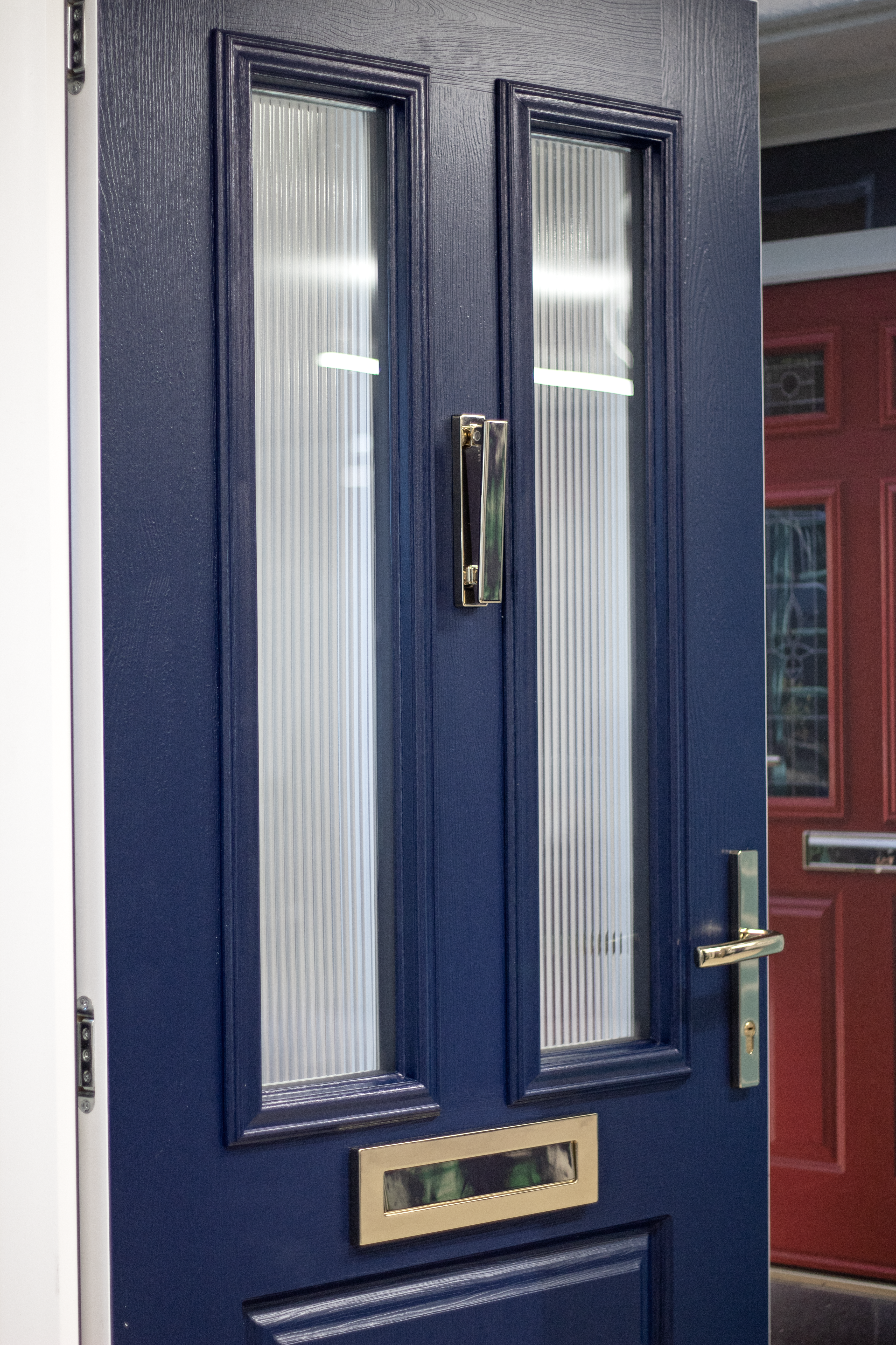 Reeded glass