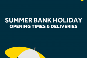 Summer Bank Holiday Opening Times & Deliveries