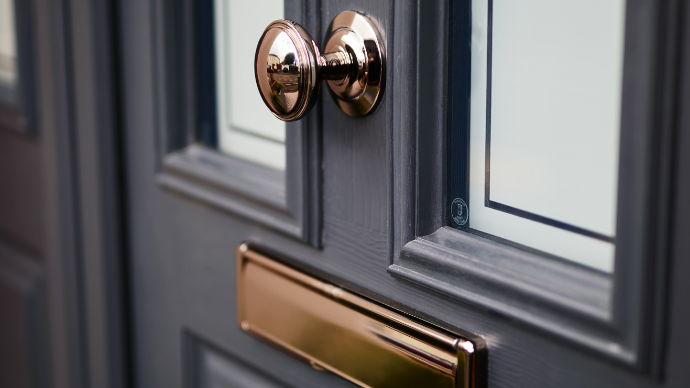 Composite doors secure