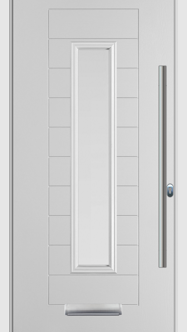 white composite doors