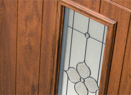 brown composite door colour