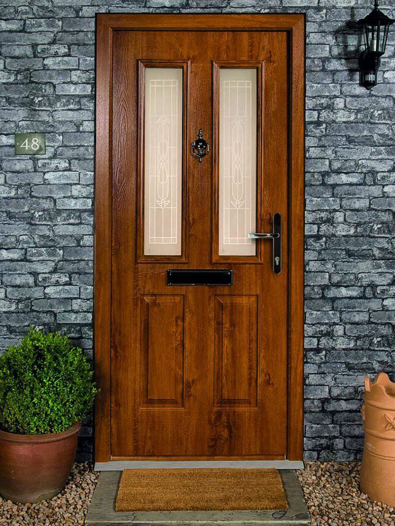 Oak Coloured Composite Doors | Endurance | Oak Composite Doors Prices