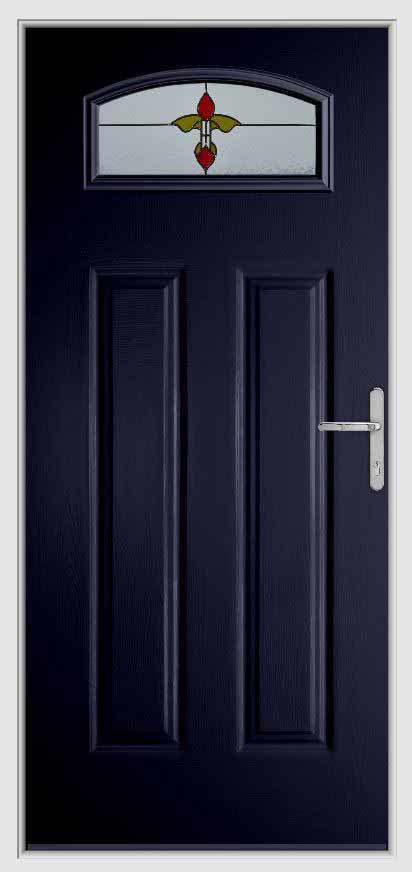 navy composite doors