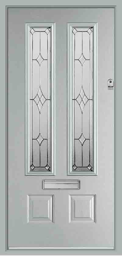 riviera pearl grey composite door