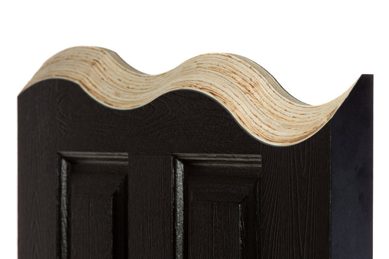 what are the benefits of the solid timber core external doors