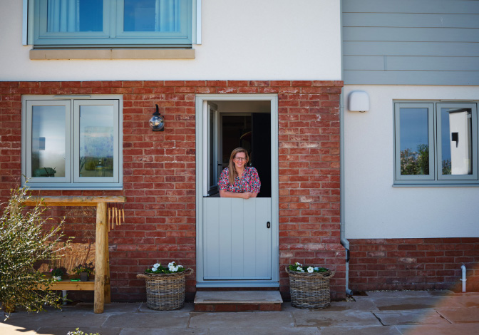 Composite stable door
